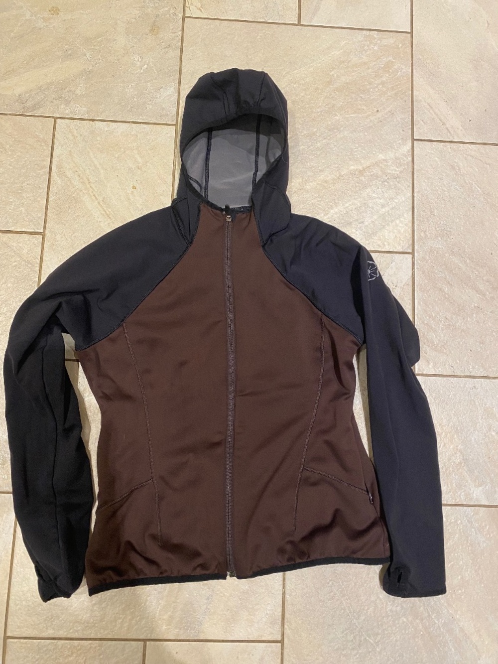 Outdoor Research Or Women's Ferrosi Hoodie Full Zip Jacket L Brown